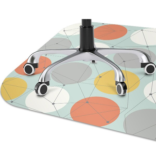 Stuhlunterlage Geometrisches Muster