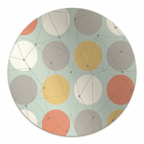 Stuhlunterlage Geometrisches Muster