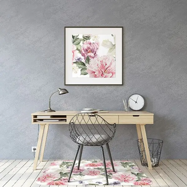Bodenschutzmatte Kunst der Blumen