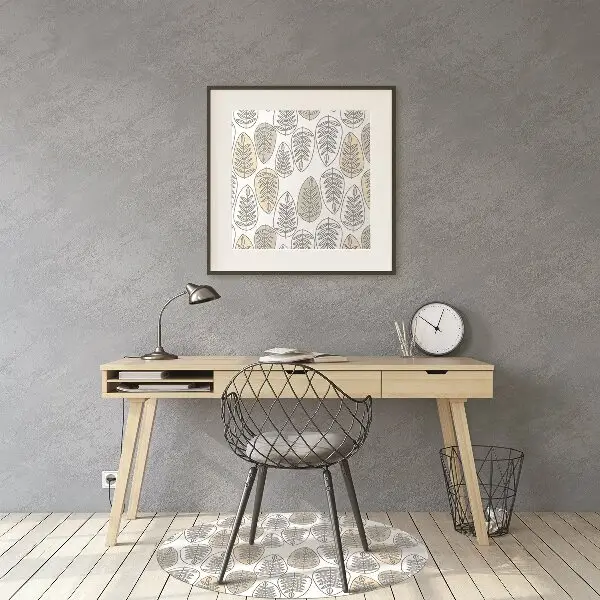 Stuhlmatte Blätter. Grafiken