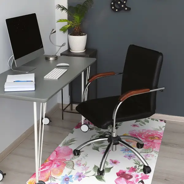 Bodenschutzmatte Aquarellrosen