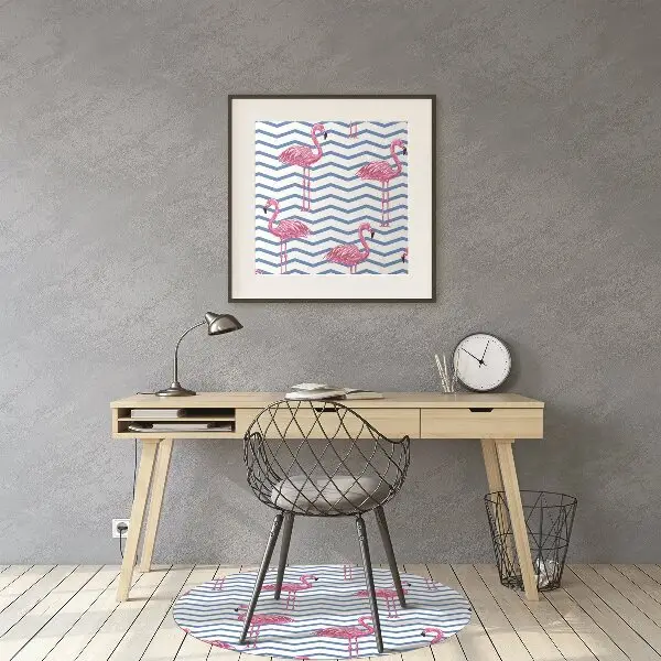 Bodenschutzmatte Flamingos