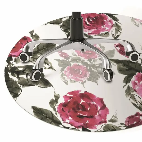 Stuhlunterlage Gemalte Rosen
