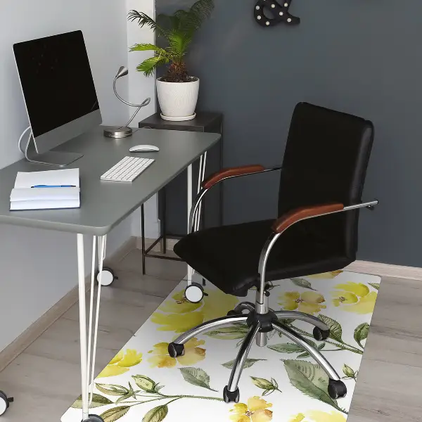 Bodenschutzmatte Gelbe Blumen
