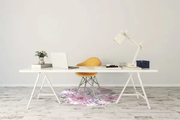 Bürostuhlunterlage Lilane Blumen
