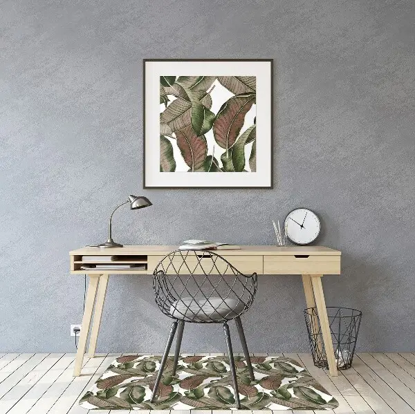 Bodenschutzmatte Botanisches Blatt