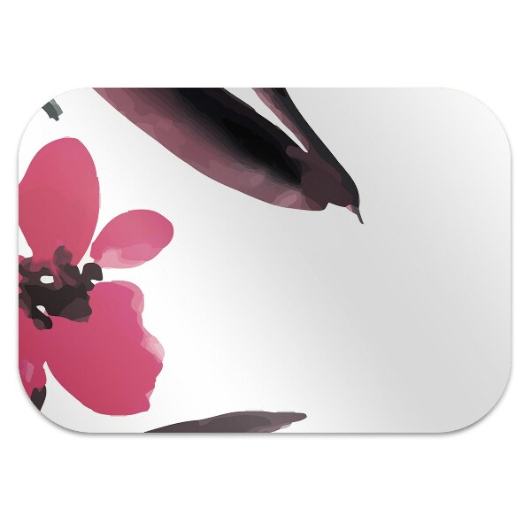 Bürostuhlunterlage Schöne Blumen