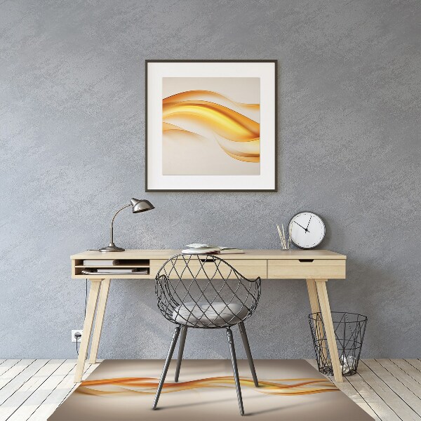 Stuhlmatte Flamme