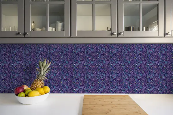 Vinyl wand boden fliesen Paisley-Muster
