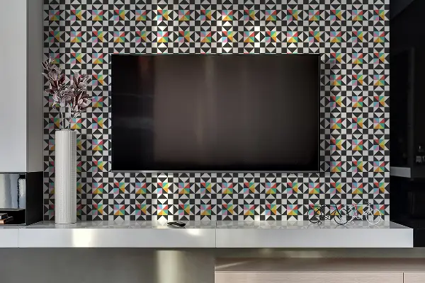 Wandverkleidung selbstklebend Geometrisches Muster
