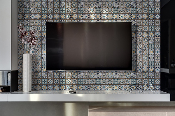 Vinyl wandverkleidung selbstklebend Arabisches Patchwork