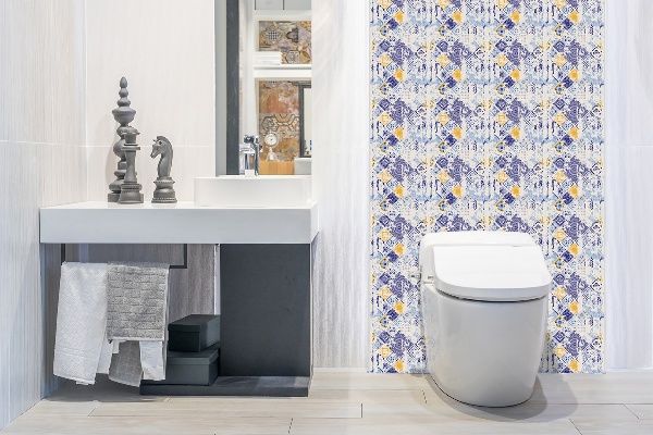 Vinyl wandverkleidung selbstklebend Vintage Azulejos