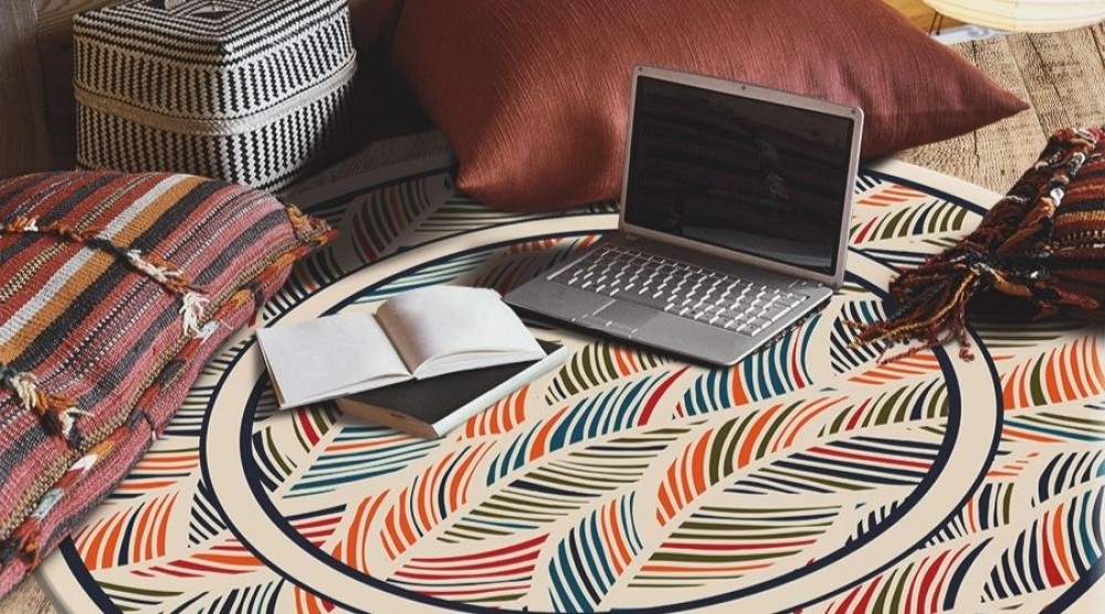 runde und ovale Teppiche