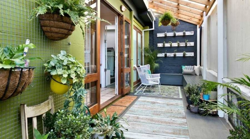 Gestaltung der Terrasse
